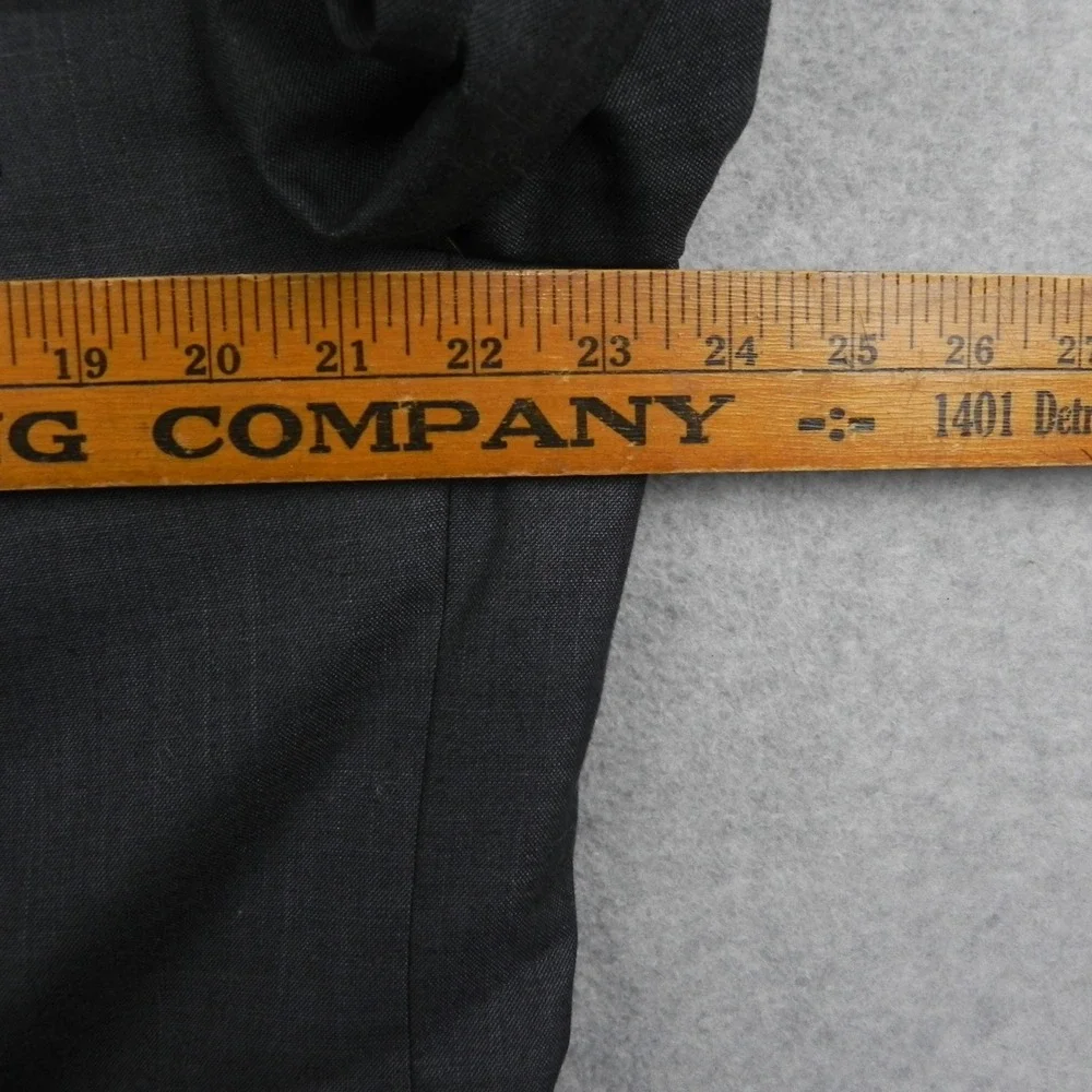 Apt. 9 Blazer Mens 44L Slim Fit Premier Flex Charcoal Gray Stretch Suit Jacket